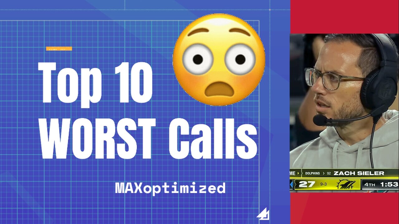 Titans vs Dolphins TOP 10 WORST CALLS #nflreaction #tennesseetitans #miamidolphins #badrefs #nfl