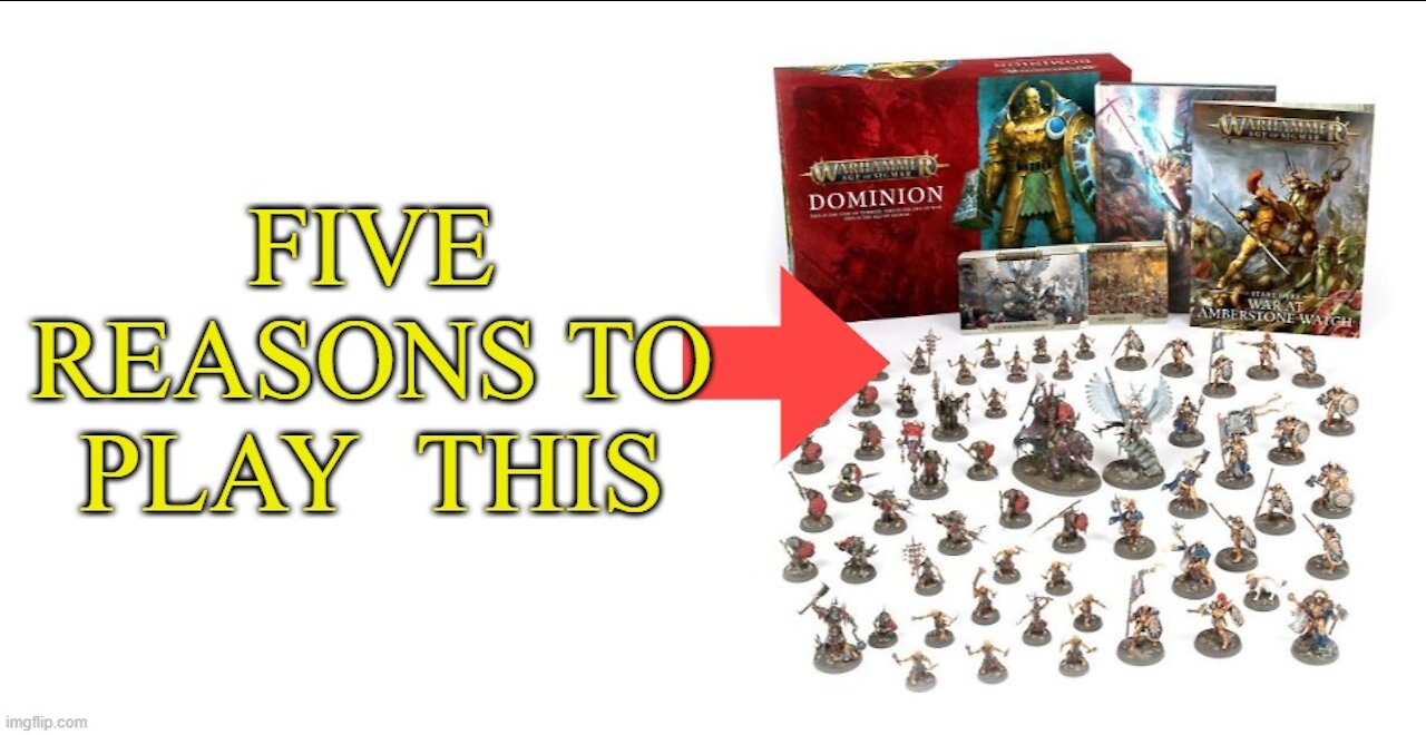 FIVE REASONS TO PLAY AoS