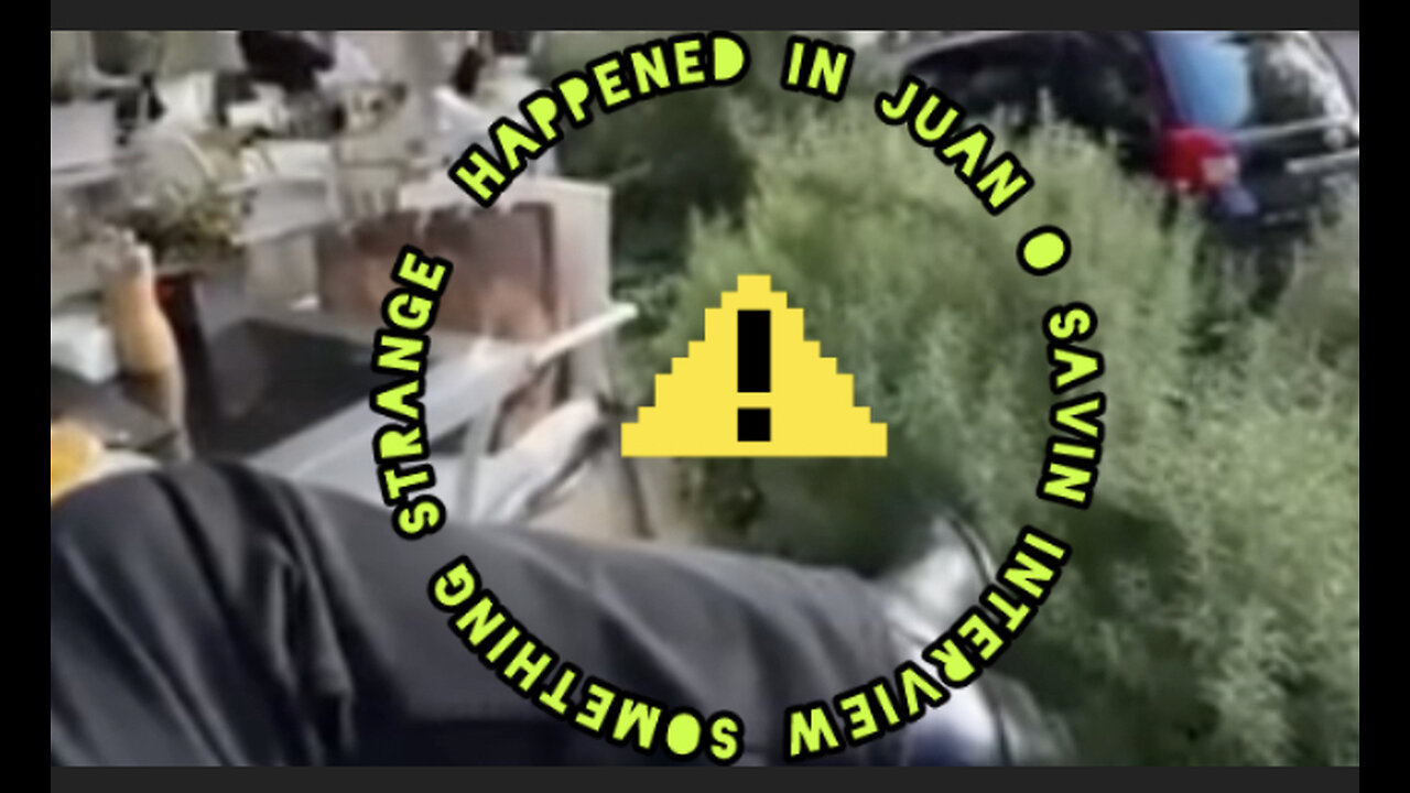 Strangeness happen in JUAN O SAViN interview