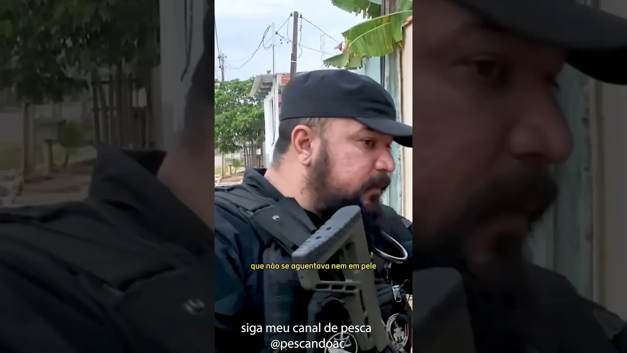 Dando lição de moral Walderlan lima #policial