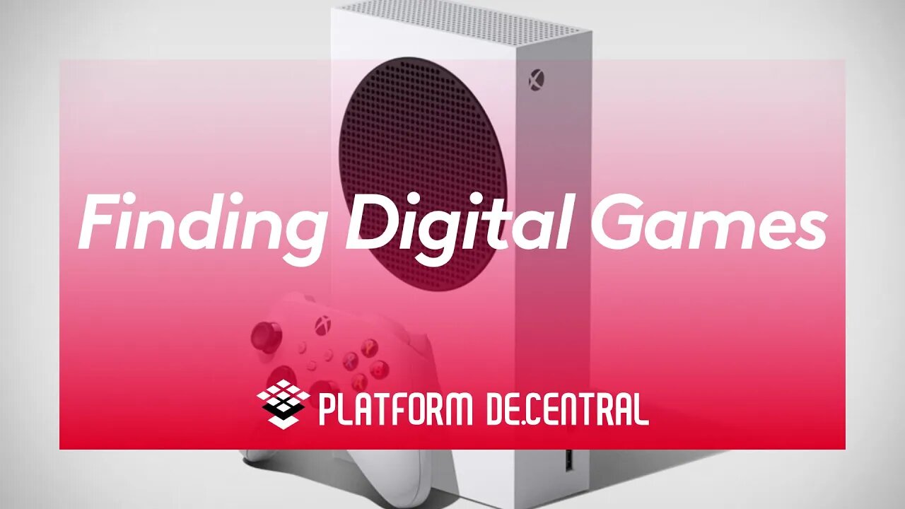 Finding your next digital game on Xbox Series S