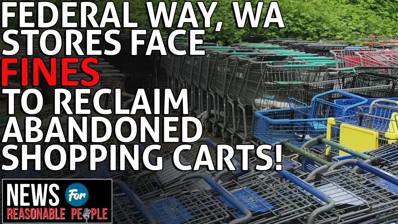 Shopping Cart Jail: Stores Face Fines To Reclaim Abandoned Carts - Even If They Were Stolen