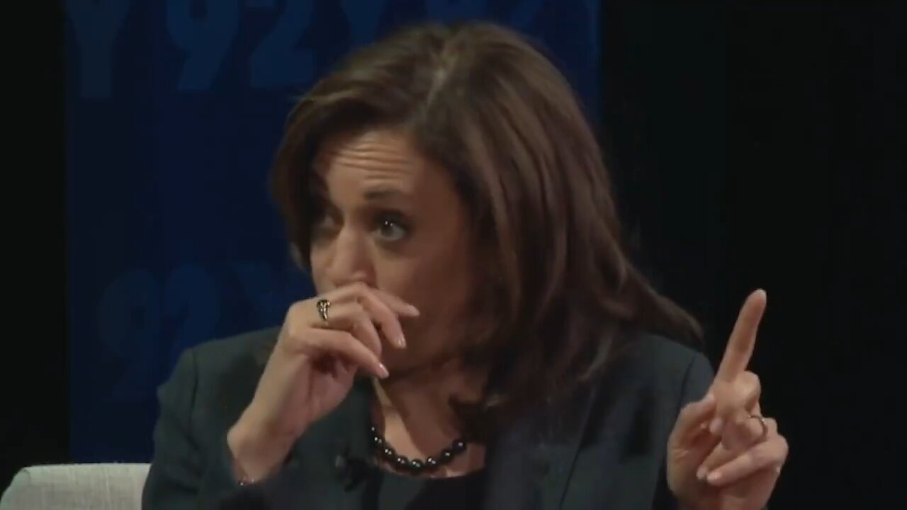 This is what the coca nose swipe jitters looks like. Kamala isn’t just a drunk.