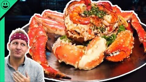 $300 Crabster! 10 Pound MONSTER Seafood Platter!