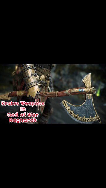 Kratos Weapons in God Of War Ragnarok #kratos #weapons #god #war #ragnarok #reels #shorts #trending