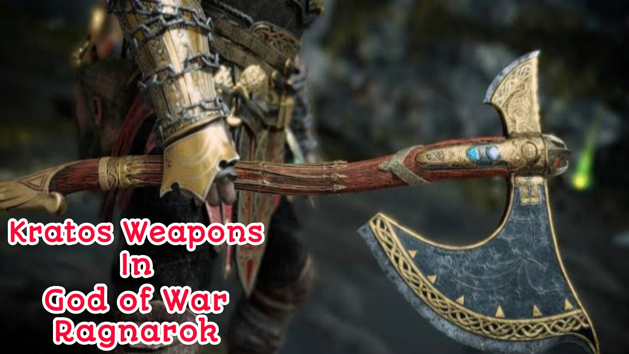 Kratos Weapons in God Of War Ragnarok #kratos #weapons #god #war #ragnarok #reels #shorts #trending