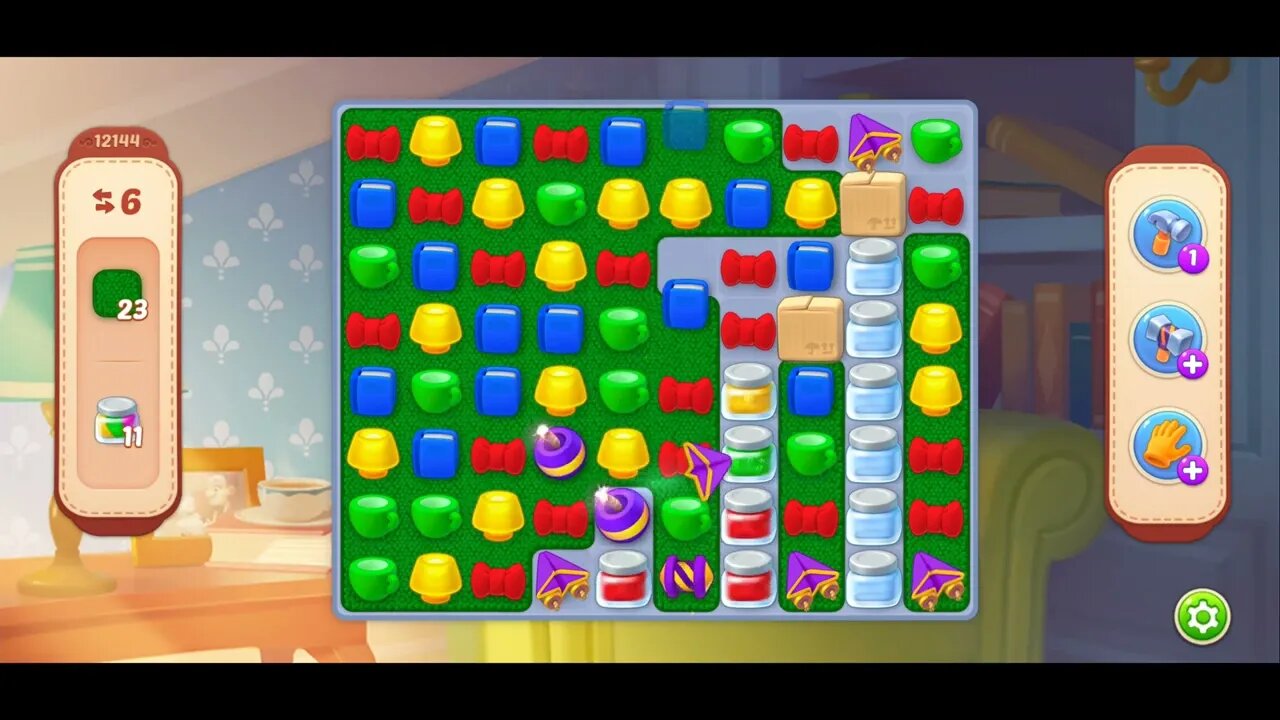 Playrix Homescapes Gameplay Walkthrough Level 12144