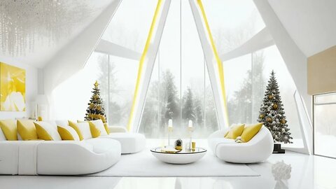 Candy Coated Minimalist Christmas Design Decor Ideas and Inspiration "Yellow"