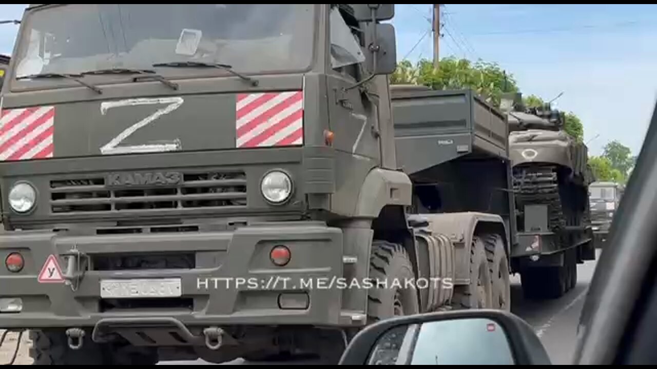 Active traffic in the Lugansk region