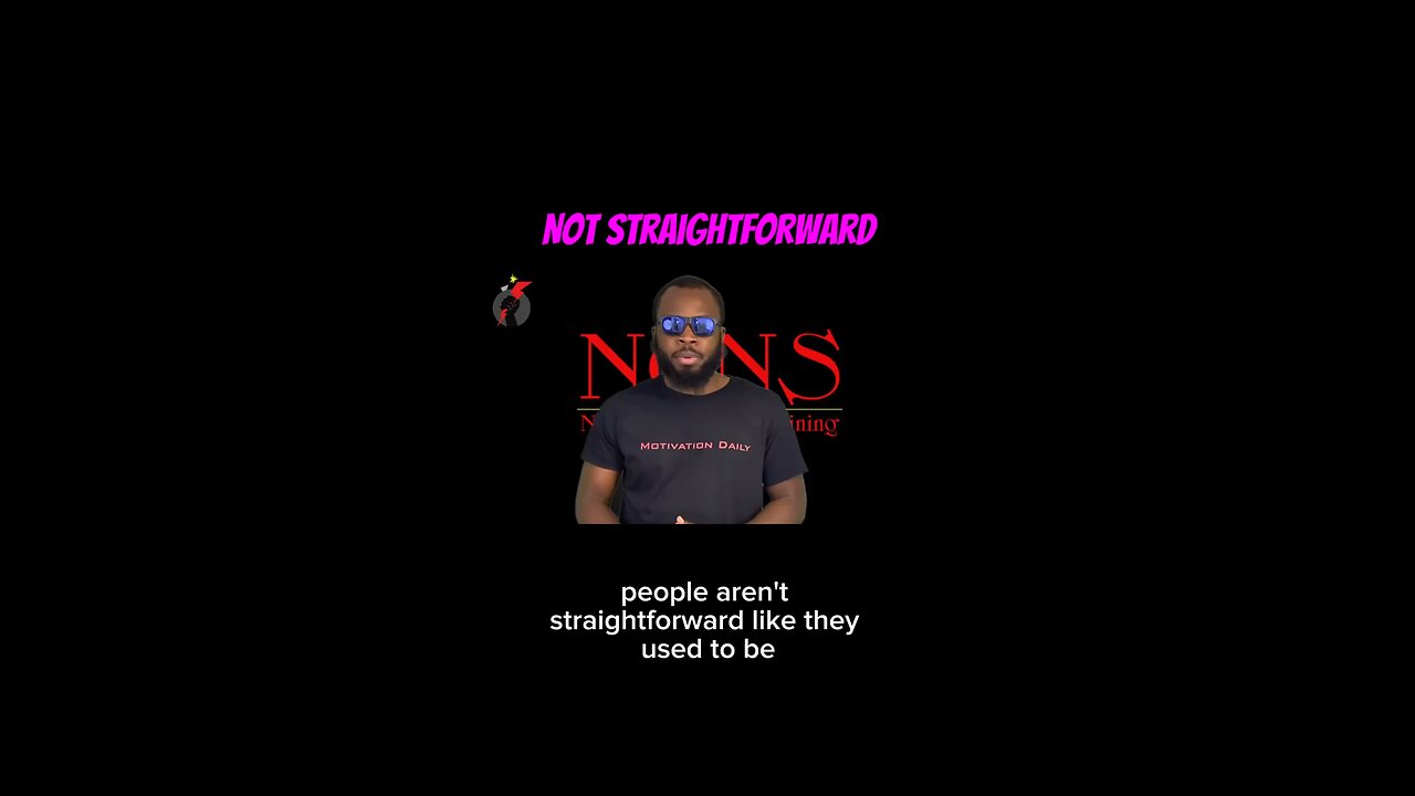 Not Straightforward #dayodman #motivation #eeyayyahh #motivationalspeaker #positivity