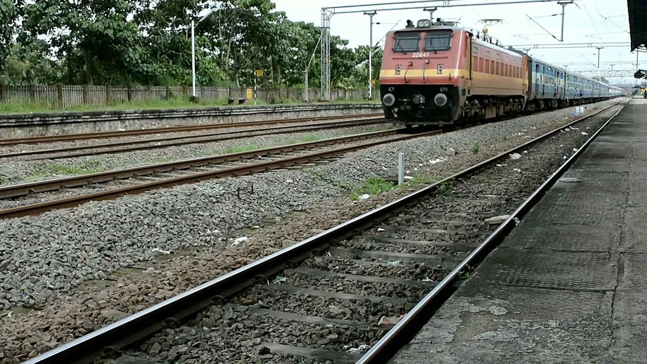 Trens de passageiros e Carga
