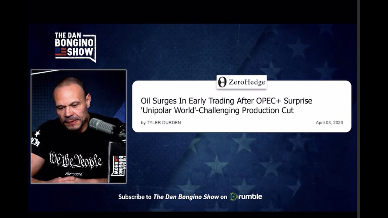 OPEC, Gas, China.. and more.