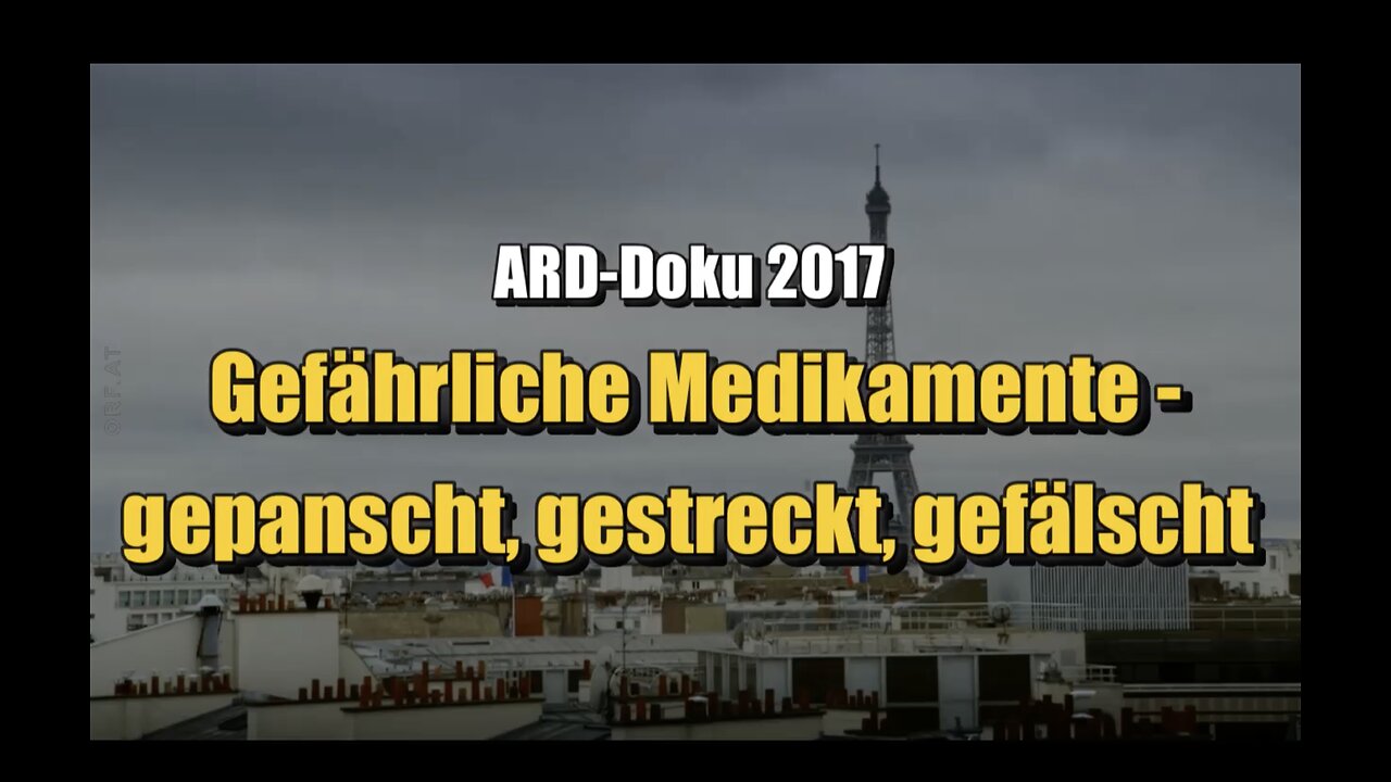 💊 ☠️ Gefährliche Medikamente - gepanscht, gestreckt, gefälscht (ORF ⎪ Themenmontag ⎪ 30.11.2020)