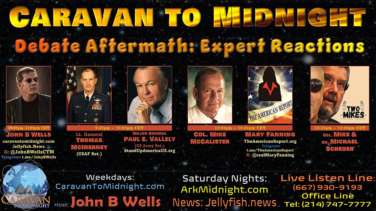 Debate Aftermath: Expert Reactions - John B Wells LIVE