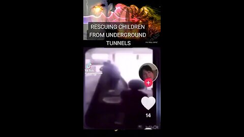 Breaking news new footage from Epstein’s Island kids being released from underground tunnels