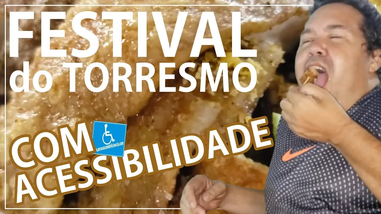 Festival do Torresmo em São José dos Campos - SP com acessibilidade