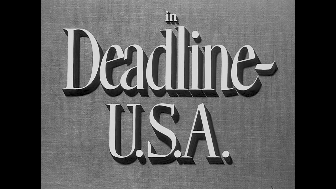 Deadline U.S.A. (1952)