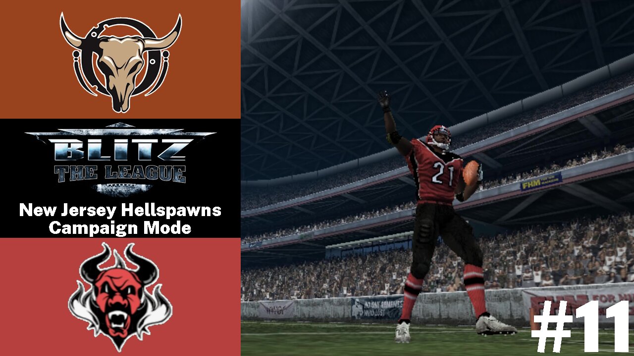 Blitz: The League | New Jersey Hellspawns Campaign Mode #11 | vs. Arizona Outlaws