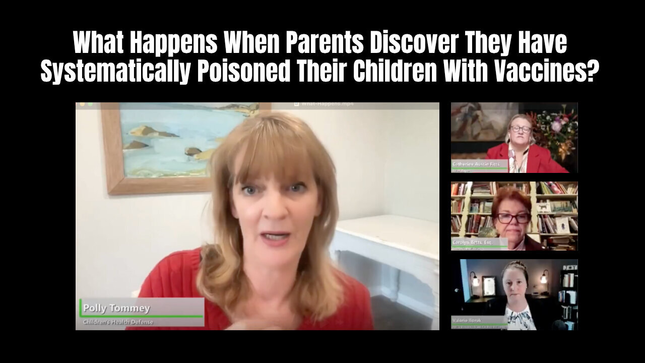 What Happens When Parents Discover They Have Systematically Poisoned Their Children With Vaccines?