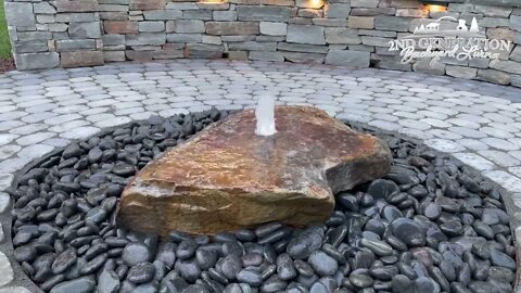 Babbling Rock Fountain