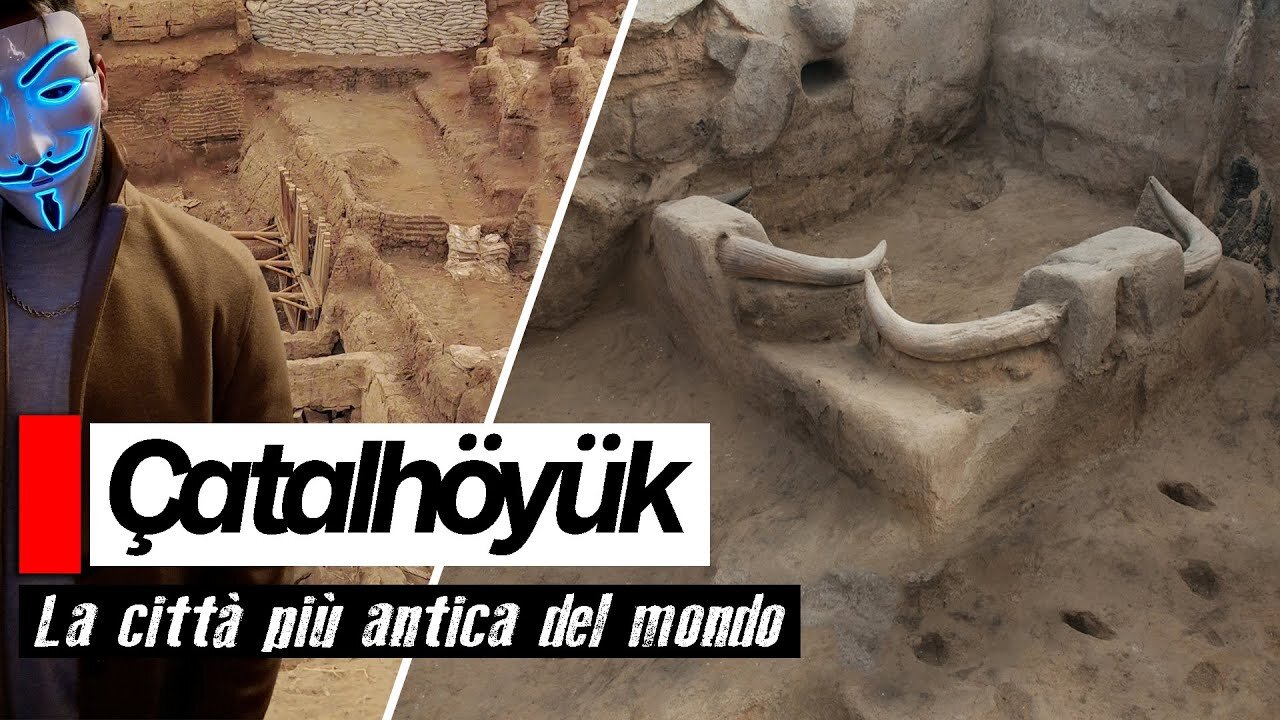 Çatalhöyük - la civiltà nel Neolitico-Le religioni primitive e sanguinarie della preistoria praticate dai cacciatori-raccoglitori neolitici ed ancora oggi nel 2022 dopo Gesù Cristo praticate dalla massoneria e dai pagani DOCUMENTARIO