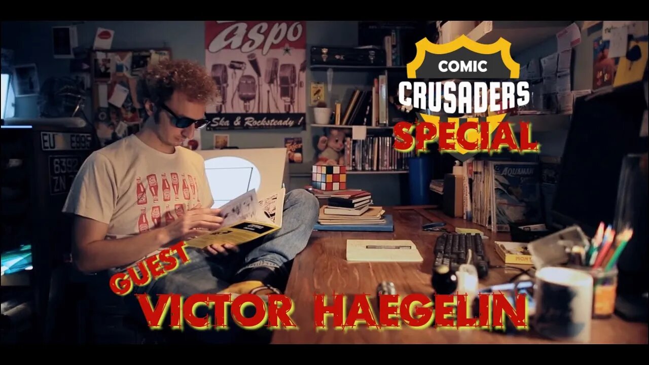 Al chats with Victor Haegelin - Comic Crusaders Special