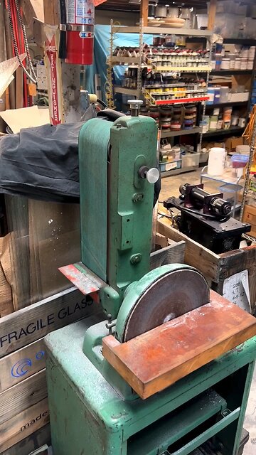 Fixing up a new piece of equipment