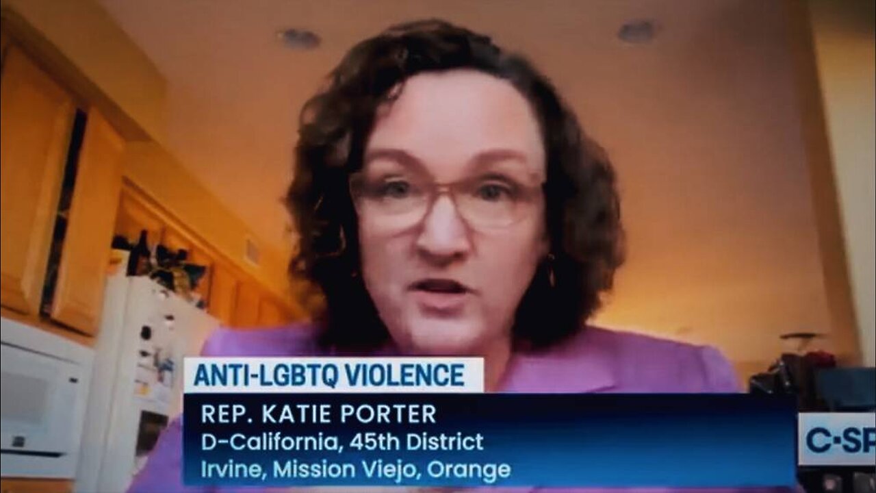 Democrats Rep. Katie Porter Stands Up For Pedophiles During Government Hearing