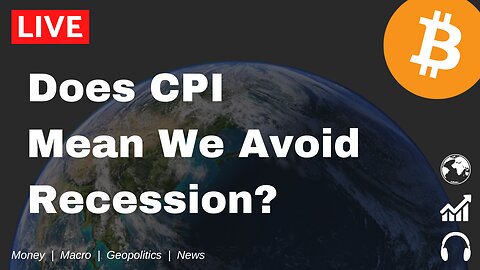 Does Slowing CPI Mean We Avoid Recession? | LIVE CPI Reaction