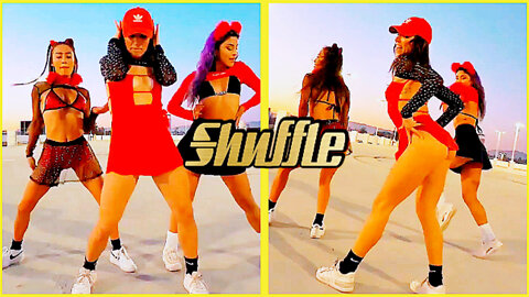 Shuffle Dance 💃💃 Sexy dance of sensual girls . Rate this from 1 to 10..😜😜