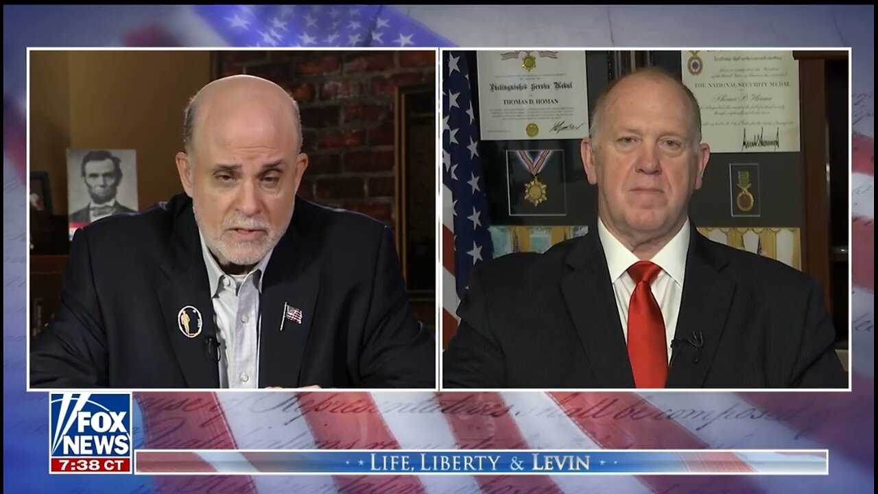 Tom Homan: We Need To Push Back On The False Narrative From The Left