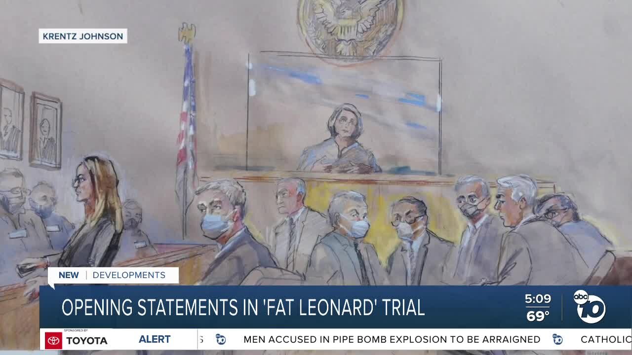 Trial underway in 'Fat Leonard' Navy scandal