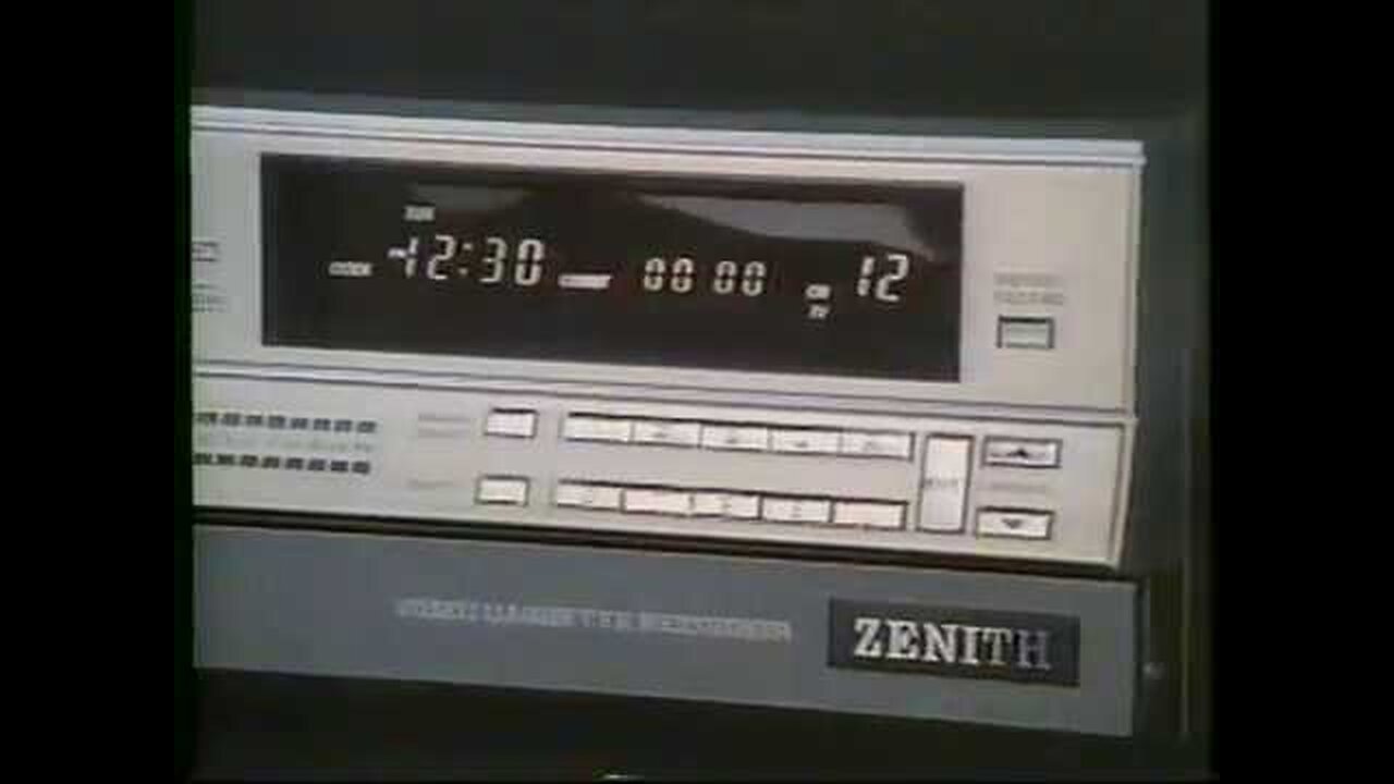 November 1984 - Zenith VHS Hi-Fi Recorders