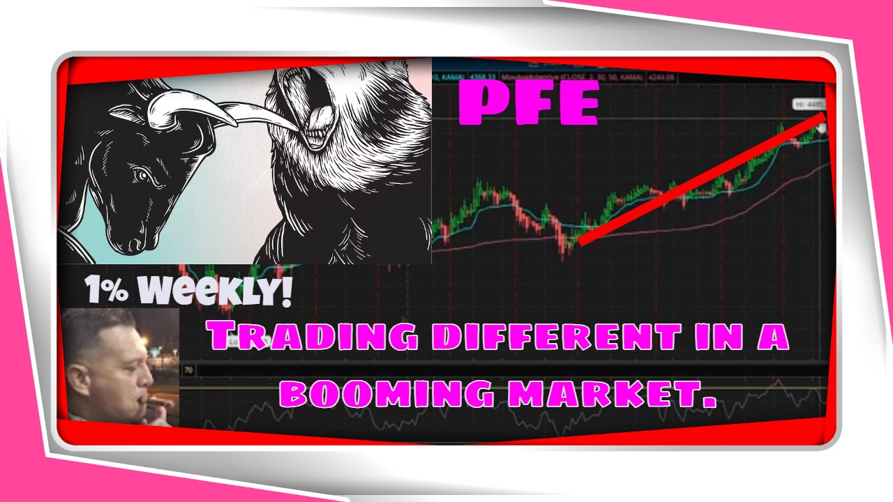 Switching my trading style in the booming market: PFE