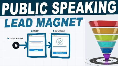 PUBLIC SPEAKING funnel template and How To Set It All Up!