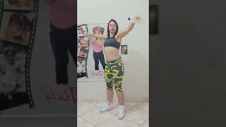 Empinar bumbum 🍑 e Afinar os Braços 💪.