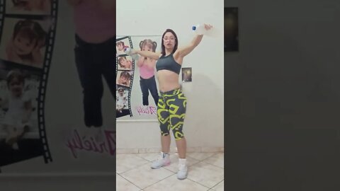Empinar bumbum 🍑 e Afinar os Braços 💪.