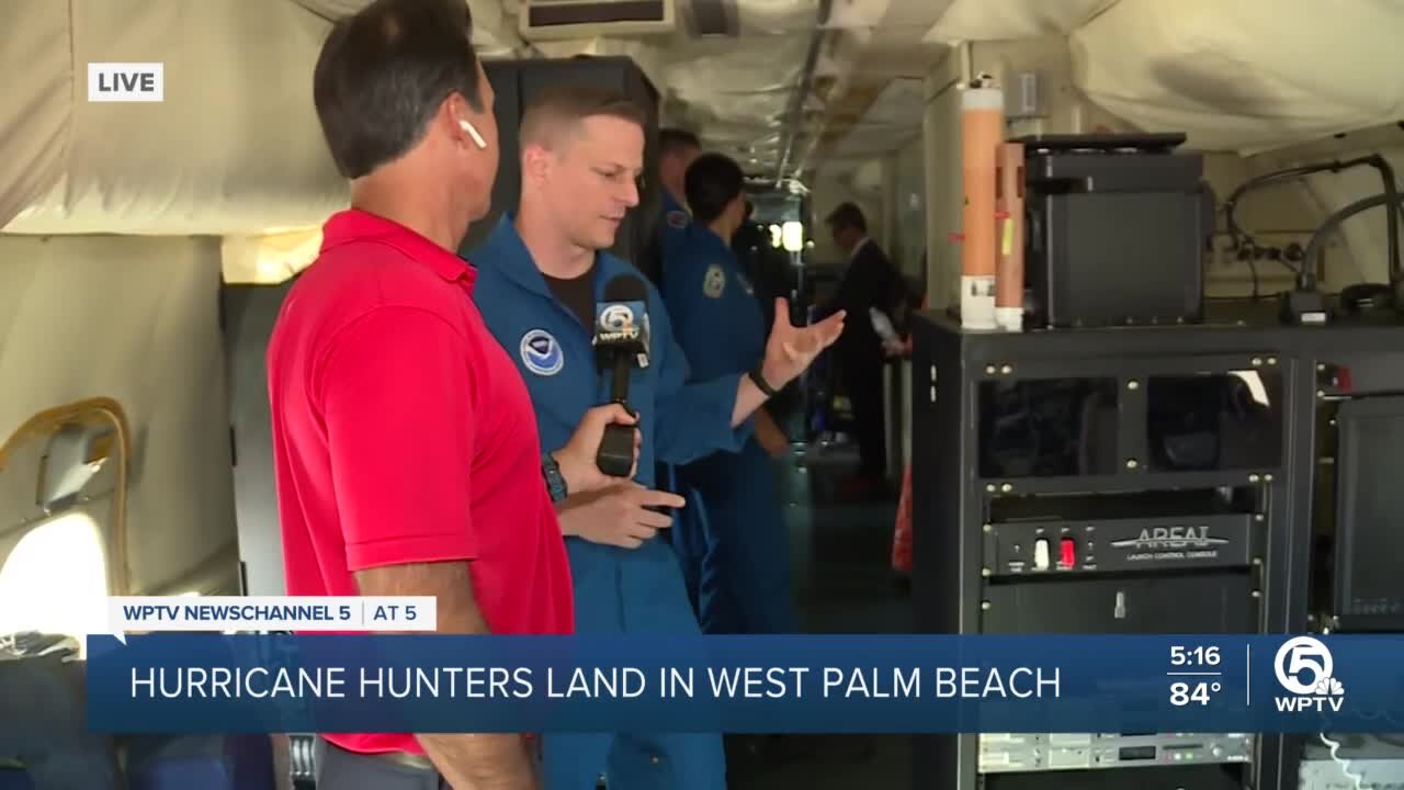 Up-close look at plane that goes into heart of a hurricane