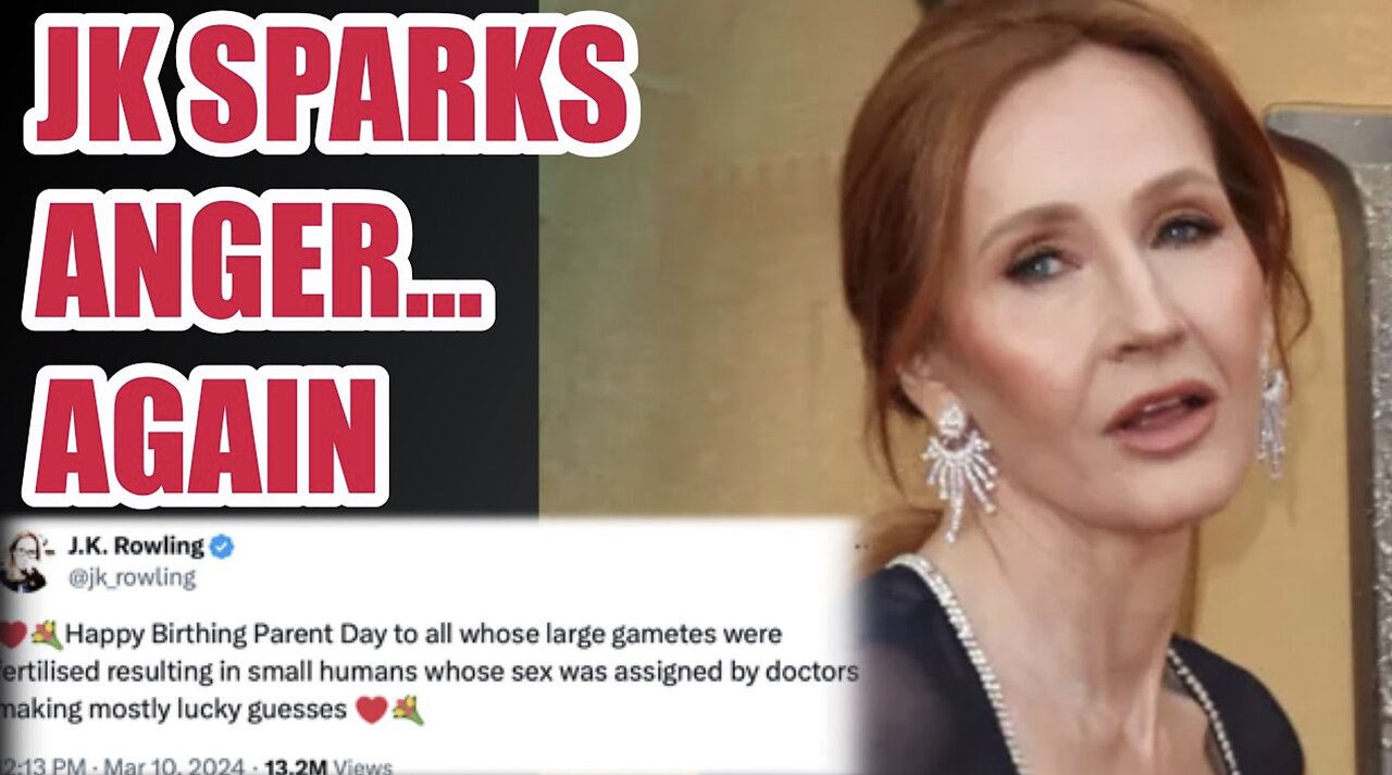 J.K. Rowling ANGERS People in MOTHERS DAY Tweet #jkrowling #mothersday #trans #gender