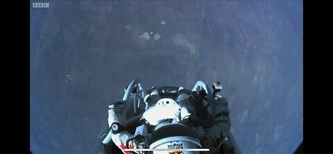 Jumping From Space! - Red Bull Space Dive - BBC