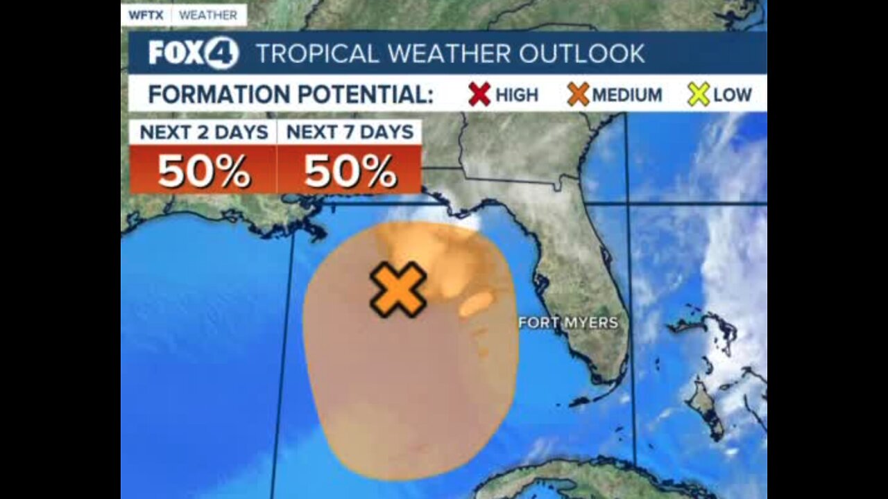 Tropics: Gulf disturbance should bring rain to SWFL