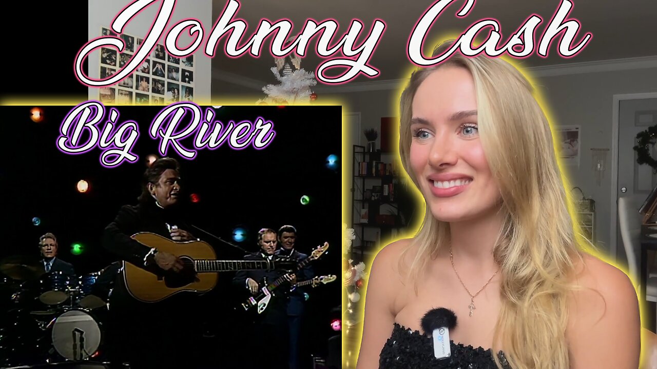 Johnny Cash-Big River!! My First Time Hearing!!!