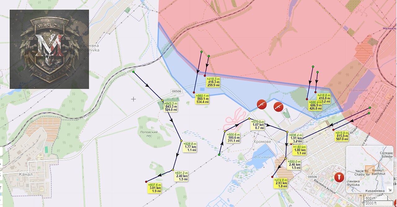 Wagner cut 0506 road. The Russians advanced in the South. Military Summary And Analysis 2023.04.20