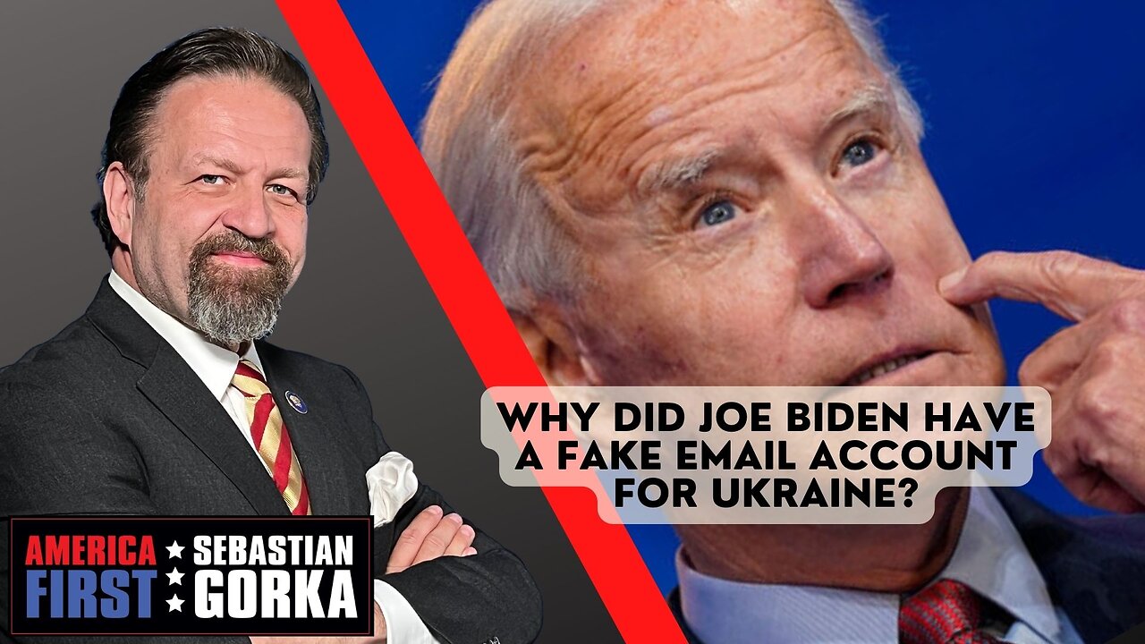 Sebastian Gorka FULL SHOW: Why did Joe Biden have a fake email account for Ukraine?