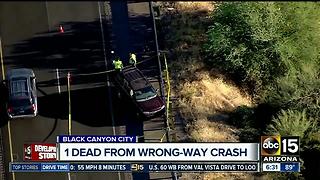 Wrong-way driver arrested after deadly I-17 crash