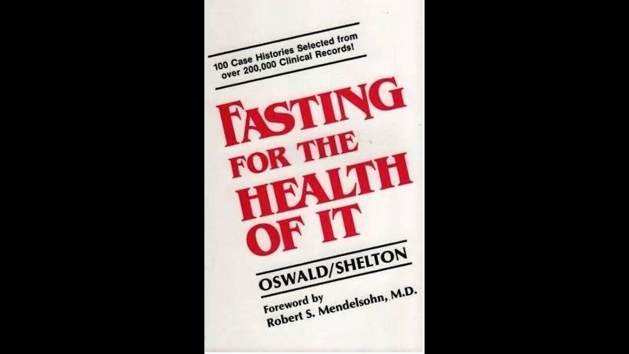 "Fasting Can Save Your Life" by Herbert M. Shelton