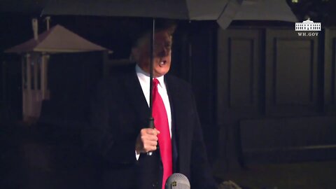 🔴👀🔴 President Trump Delivers Remarks Upon Departure