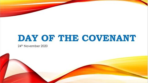 The Day of the Covenant 2020 celebration