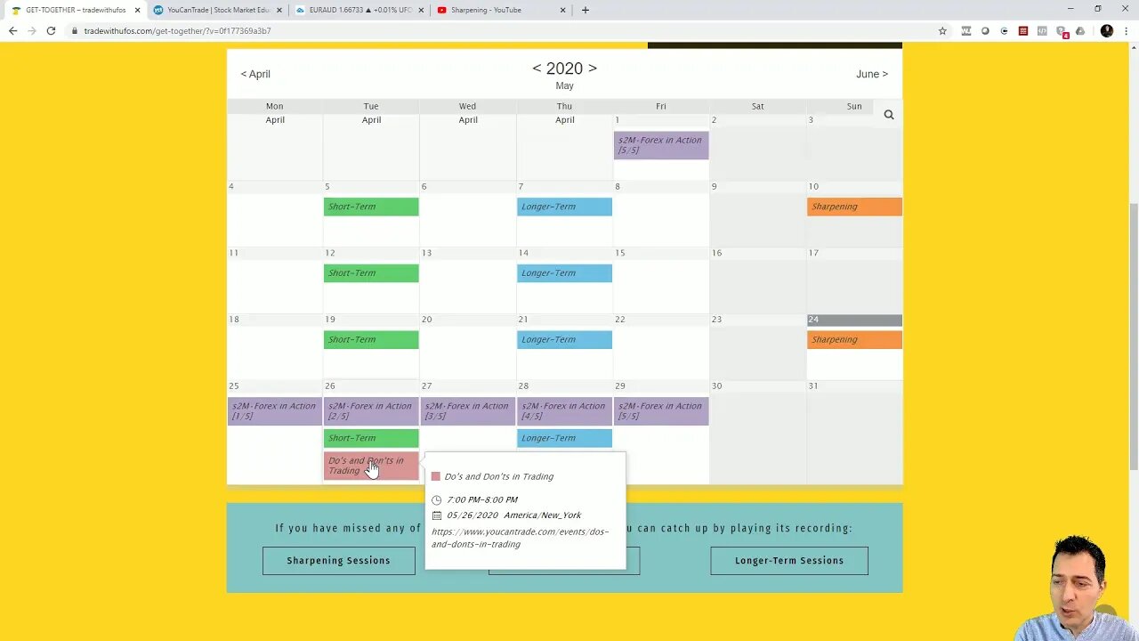 AutoUFOs Get-Together 2020-May-24 (Sharpening-Delta&TooFarTooFast)