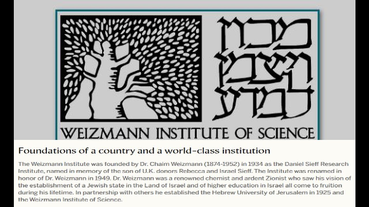 Zionist Jew Weizmann Institute Creates Human Embryo Without Sperm Or Egg